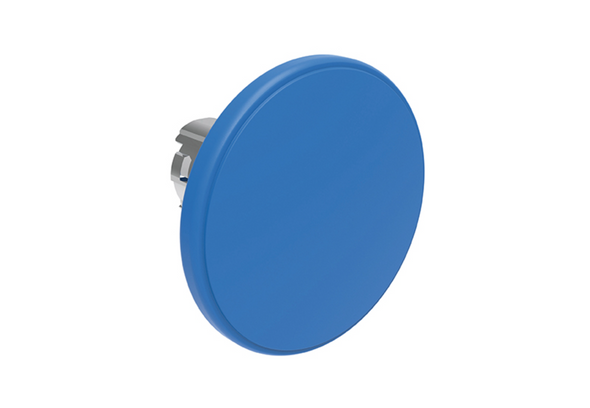 Lovato Electric: Pushbutton actuator Mushroom Head Blue - LPSB6166