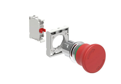 Red Mushroom Pushbutton KIT