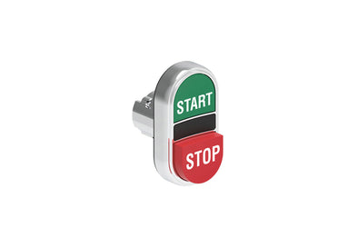 double touch flush/extended pushbutton