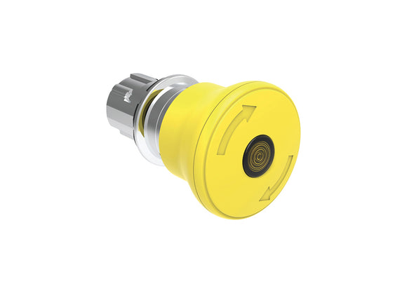 illuminated mushroom button yellow