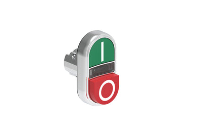 double touch illuminated push button I/O