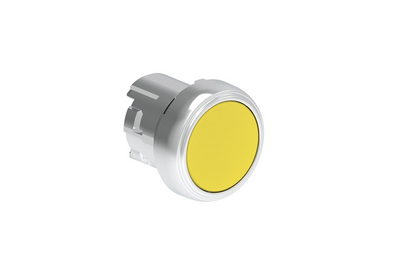 Lovato Electric: Push-Push button actuator, Flush, Yellow - LPSQ105