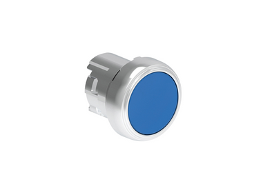 Lovato Electric: Push-Push button actuator, Flush, Blue - LPSQ106