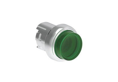 Lovato Electric: Illuminated Push-Push button, Extended, Green - LPSQL203