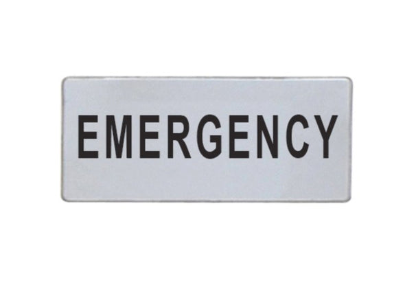Lovato Electric: General Use Label "EMERGENCY" - LPXAGB223