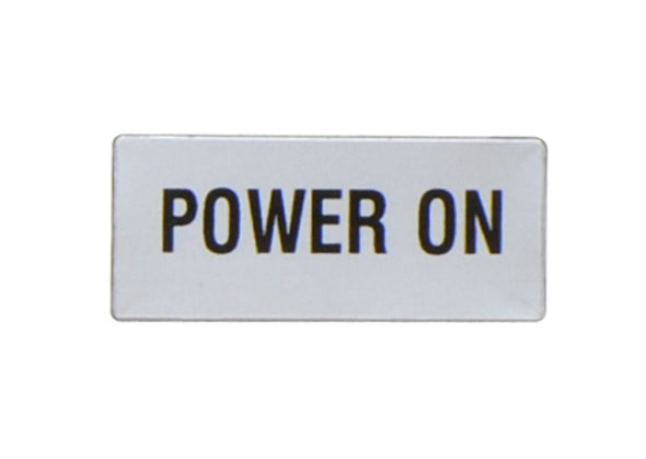 Lovato Electric: General Use Label "POWER ON" - LPXAGB225