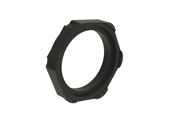 Plastic threaded ring