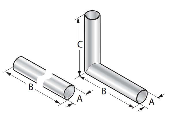 Murrplastik - R-RG40 1000 Precision pipe, straight - 83952810