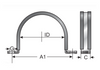 Murrplastik - SSG 11/M5 Conduit Clamp - 83723216 (MOQ 25 pcs)