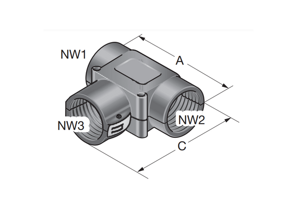 Murrplastik - VT-707070-V Black Conduit Distributor - 83702482