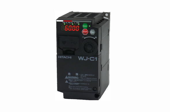 Hitachi VFD WJ-C1 Series: Compact Frequency Inverter - C1-004MFU2