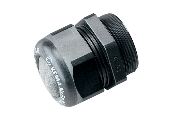 Murrplastik - WKK/EX M12x1.5 3-6.5 Black Plastic Cable Fitting - 84101352 (MOQ 50 pcs)