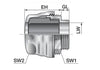WKM/FDA cable fitting diagram