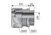 metal cable fitting diagram