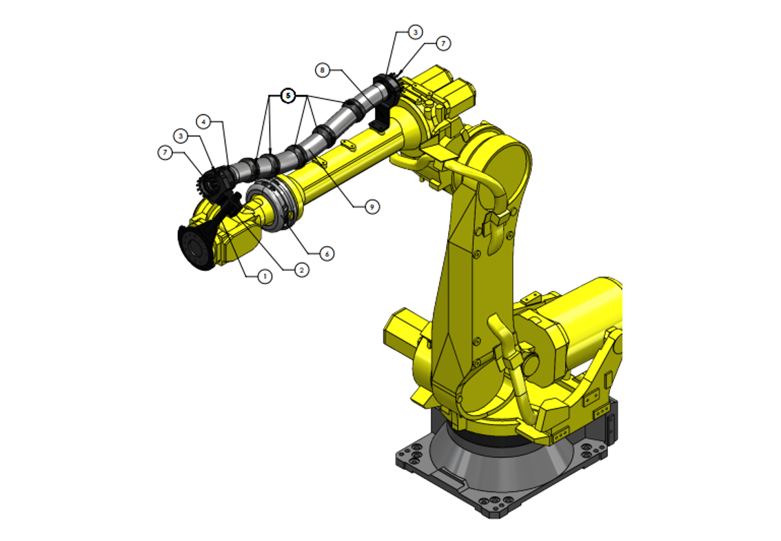 Murrplastik- Fanuc R2000iC/165F Dress Kit - 10.70.021.01 – Trimantec