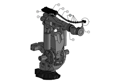 Murrplastik- Fanuc M900iB/700 Dress Kit - 12.36.321.01