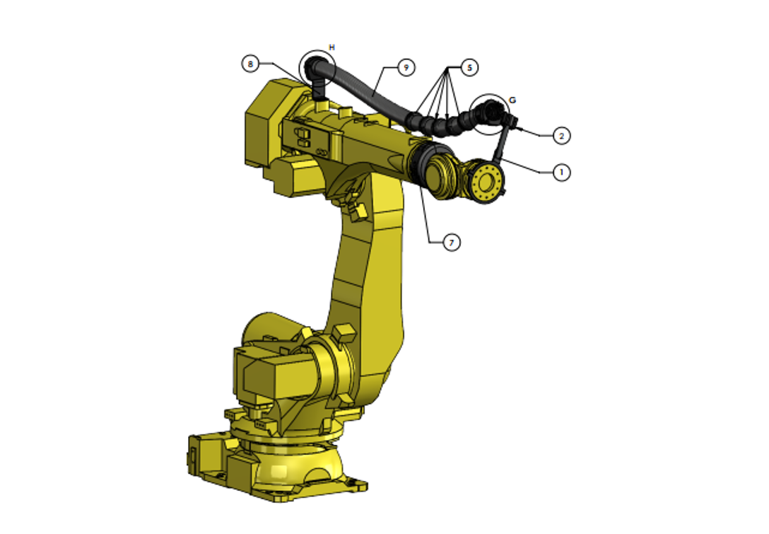 Murrplastik- Fanuc R2000iC/270F Dress Kit - 14.70.021.01 – Trimantec