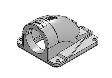 Icotek CONFix FWS-B 36 gy: Bulkhead Fitting - 31423