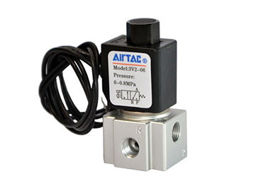 みーたん　No.4 No.T2 Airtac 3V2-08: Solenoid Air Valve - 3V208NCB - Trimantec