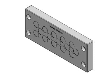 Icotek KEL-DPZ 24|15 gy: Cable Entry Plate - 43720
