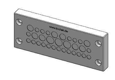 Icotek KEL-DPZ 24|32 gy: Cable Entry Plate - 43730 | Trimantec