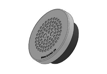 Icotek KEL-DPZ 50|78 gy: Round Cable Entry Plate - 43756