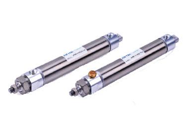 Airtac NPB: Round Body Air Cylinder - NPB7/16X2-1/2SU
