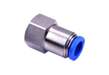 Airtac NPCF: Push to Connect Fitting, Female Connector - NPCF5/32-U10 (MOQ 10 pcs.)