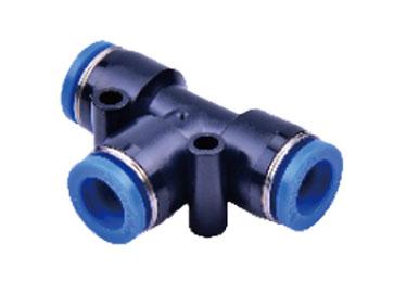 Airtac NPE: Push to Connect Fitting, Union Tee - NPE1/2 (MOQ 10 pcs.)