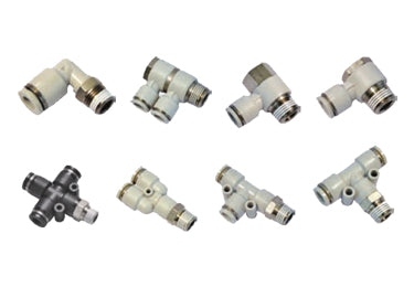 【2025】お歳暮・冬ギフト PKD8-602 Airtac Push Triple Reducer Male Fitting, Lock 継手