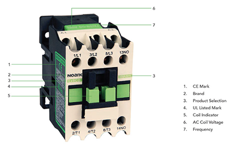 Noark Ex9CD: Auxiliary Contact AXA11