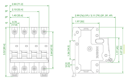 Noark B1E:Supplementary Protectors-B1E2C1.6
