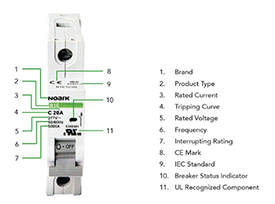 Noark B1E:Supplementary Protectors-B1E1P100