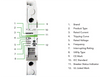 Noark Busbar-UL1077: Comb Bus Bar Endcap-EC10773