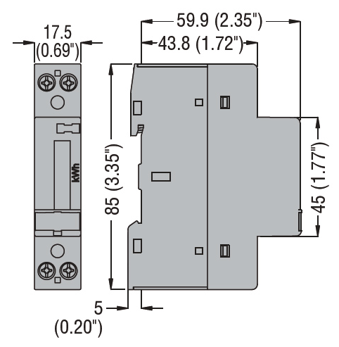 Lovato DME: Energy Meter - DMED100T1A120