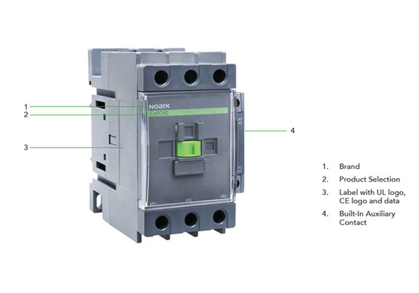 Noark Ex9C:Standard IEC Contactor €“ Ex9C100F11H