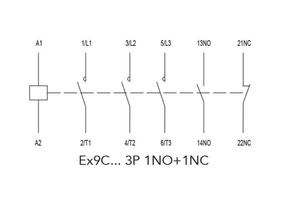 Noark Ex9C:Standard IEC Contactor €“ Ex9C100F11H