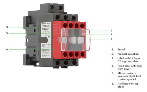 Noark Ex9CA: Safety Contactor-Ex9CA12D11B – Trimantec