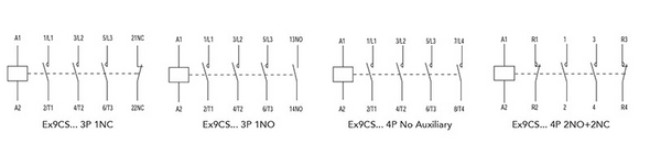 Noark Ex9CS:Current Miniature IEC Contactor €“ Ex9CS09DBB