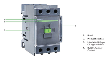 Noark Ex9CS:Current Miniature IEC Contactor €“ Ex9CS12DBB