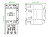 Noark Ex9R:Current Miniature IEC Contactor - Ex9R100B50A