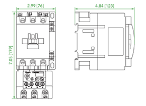 Noark Ex9R:Current Miniature IEC Contactor - Ex9R100B50A