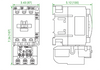 Noark Ex9R:Current Miniature IEC Contactor - Ex9R100B50A