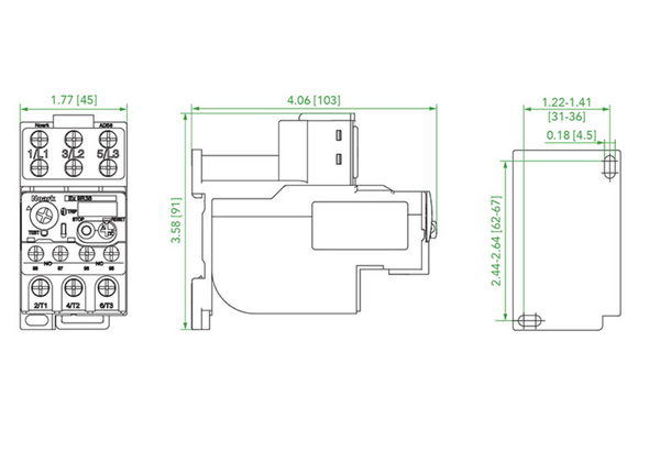 Noark Ex9R:Thermal Overload Relay €“ Ex9R38B8A