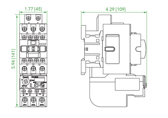 Noark Ex9R:Thermal Overload Relay €“ Ex9R38B8A