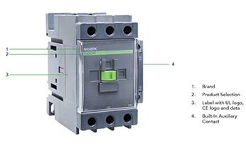 Noark Ex9C:Standard IEC Contactor - Ex9C5011G7