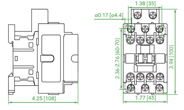 Noark Ex9C:Standard IEC Contactor €“ Ex9C32F11J