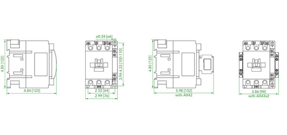 Noark Ex9C:Standard IEC Contactor - Ex9C5011G7