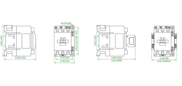 Noark Ex9C:Standard IEC Contactor €“ Ex9C40F11J