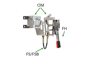 Noark Accessory: Flange Mechanism Handle-FH4XA – Trimantec